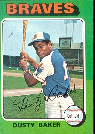 1975 Topps Baseball Cards      033      Dusty Baker
